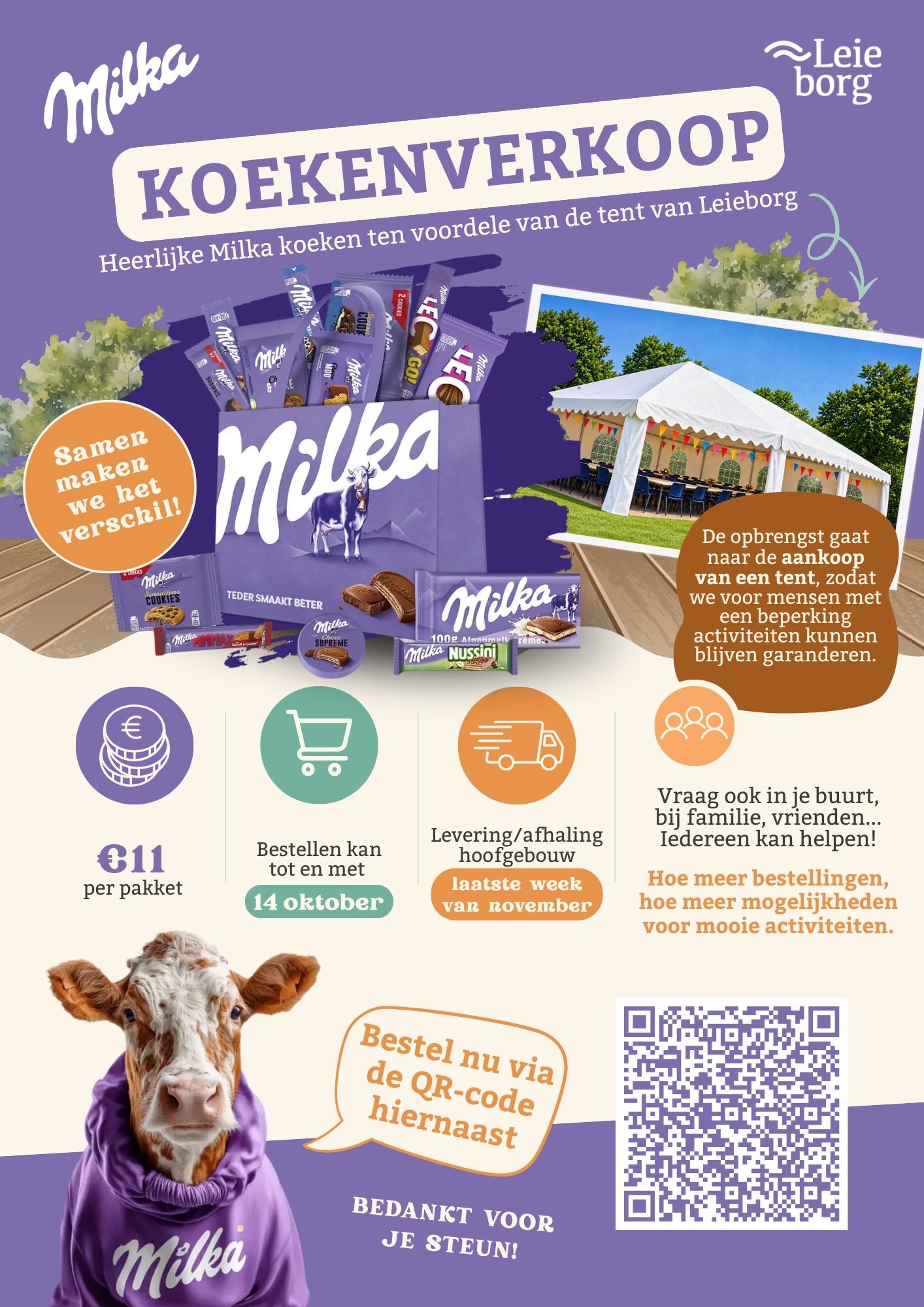 koekjes verkoop Milka